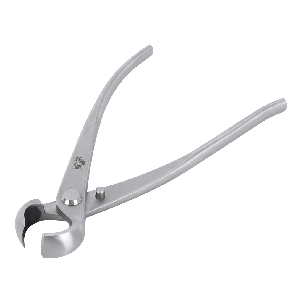 Bonsai Tool Set - İçbükey Topuz Kesici 180mm Paslanmaz Çelik
